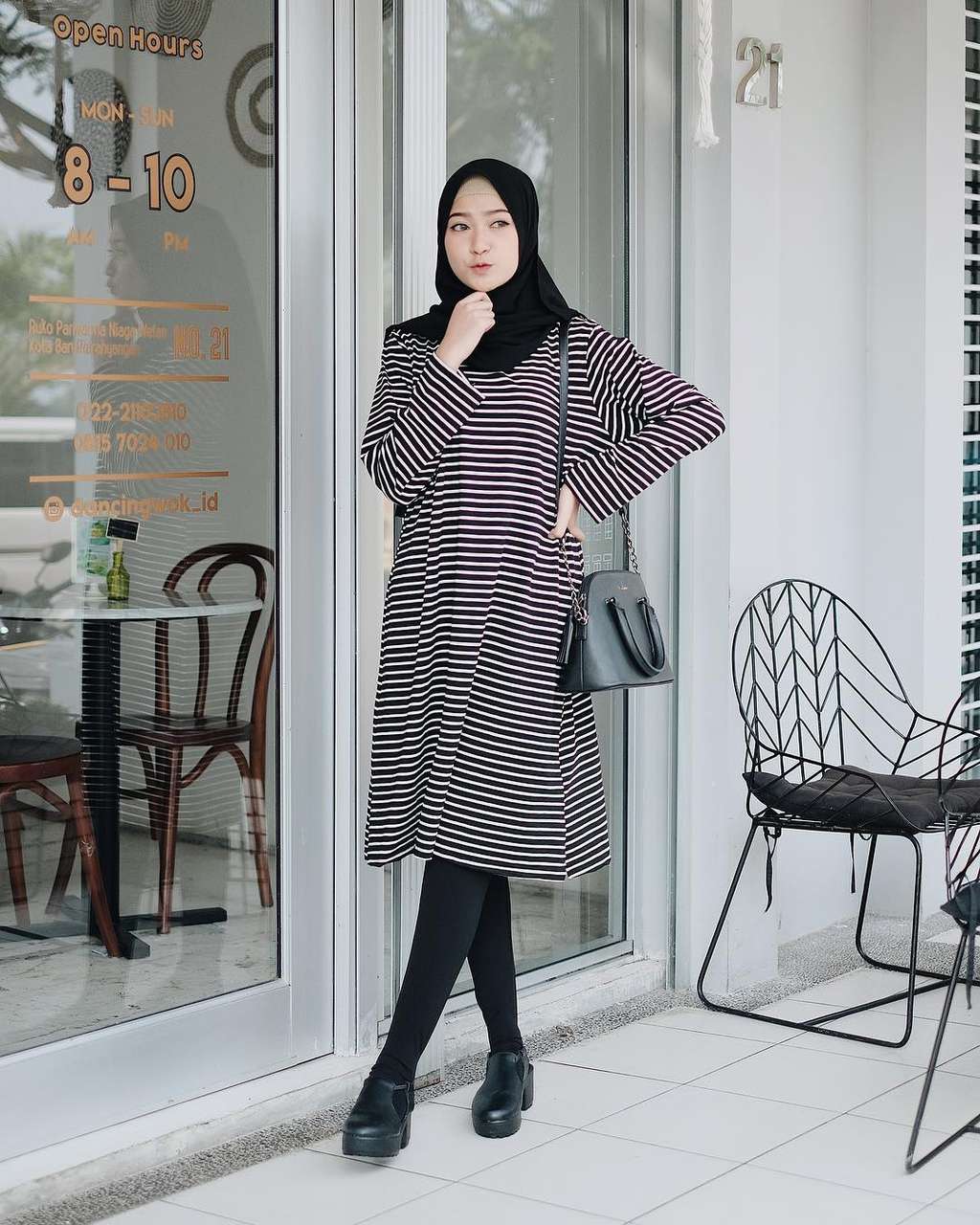 Casual dress untuk hijabers