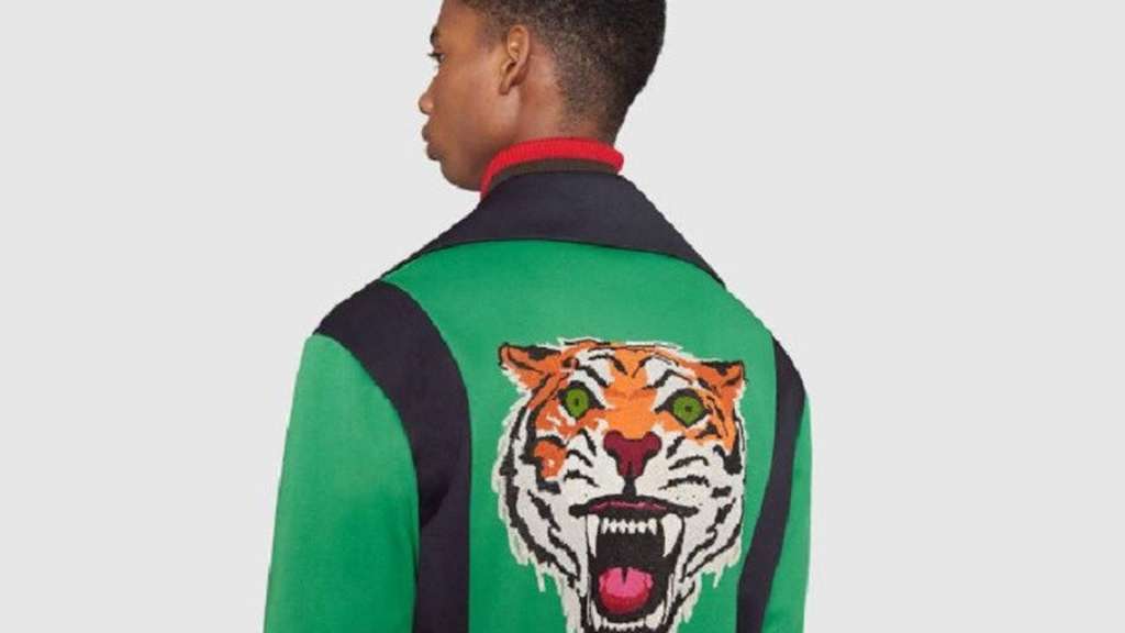 Jaket Gucci mirip Ojol