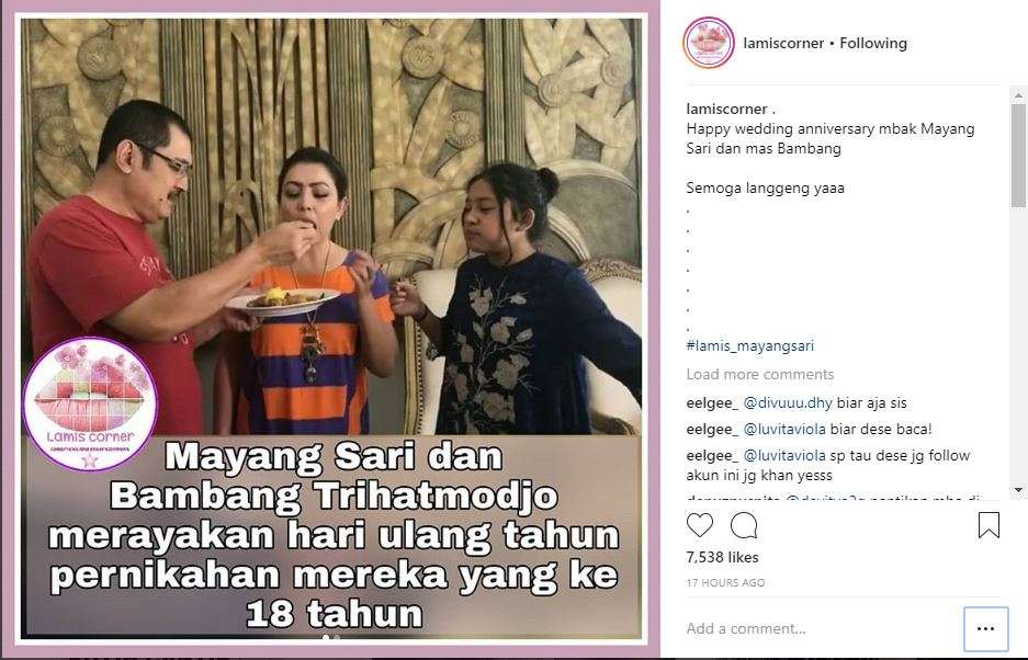 Keluarga Mayangsari