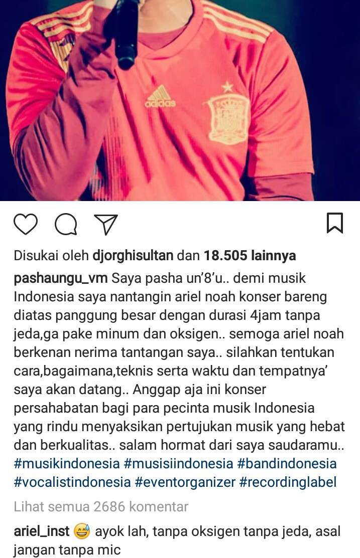tantangan pasha Ungu