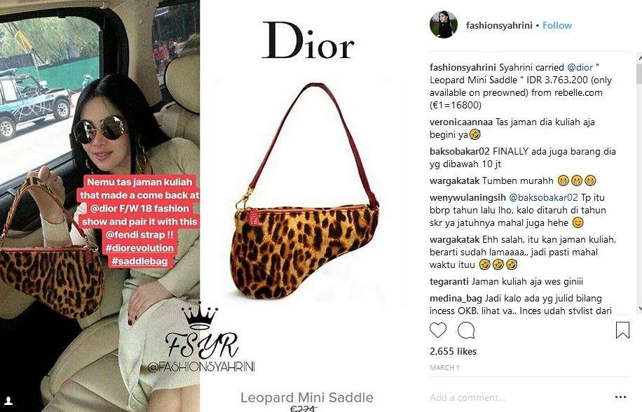 fashion syahrini
