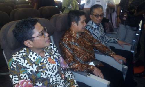 Kick off penerbangan haji Garuda Indonesia