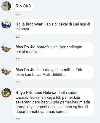 Pamer Emas di Pesta Pernikahan