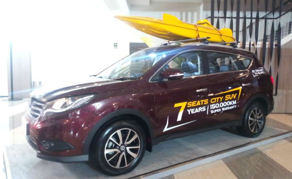 Tampilan SUV Glory 580.