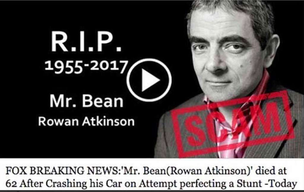 Video Berita Kematian Mr. Bean Fox News Ternyata Hoax