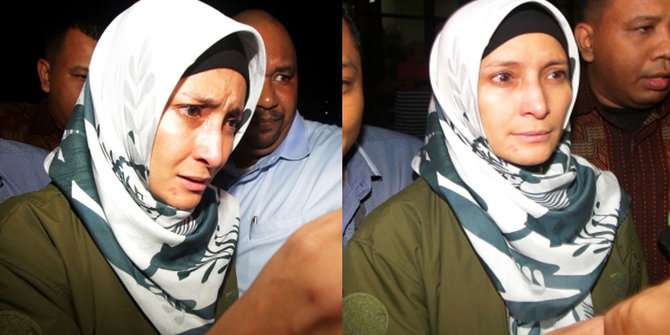 Inneke Koesherawati usai diperiksa KPK