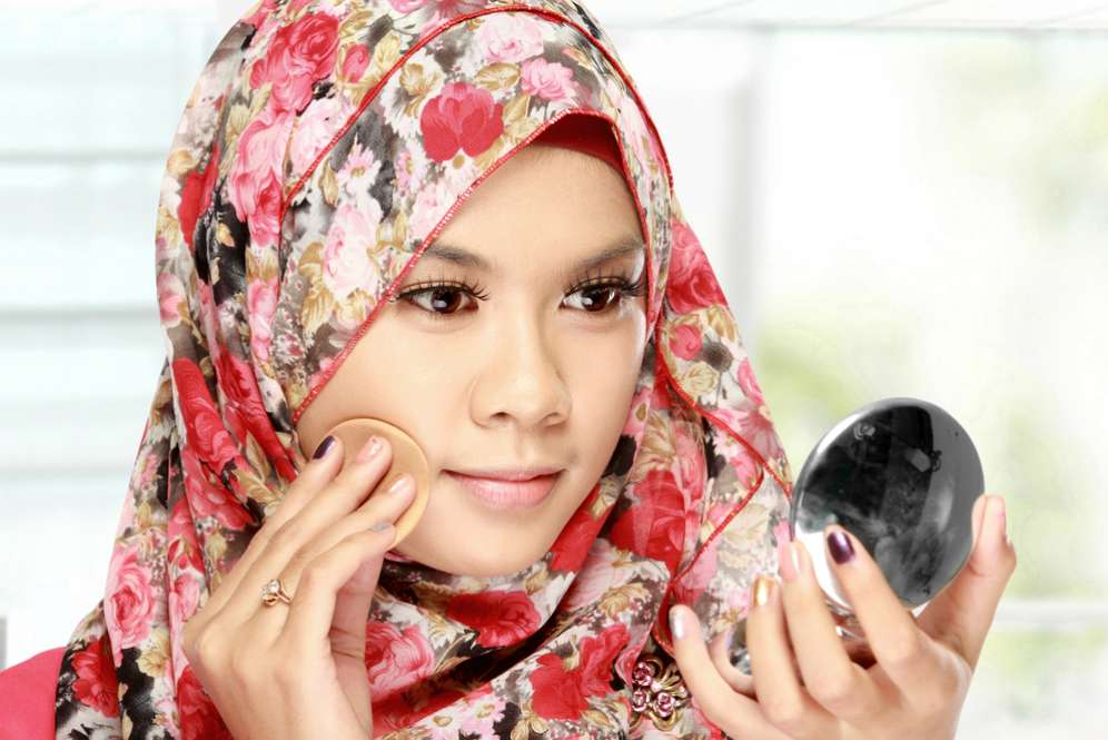 Penggunaan bedak tabur
