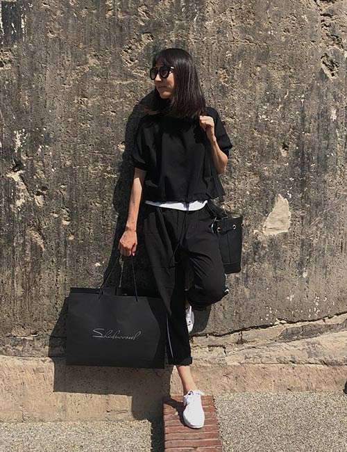 Celana Jogger Hitam Celana Jogger Hitam