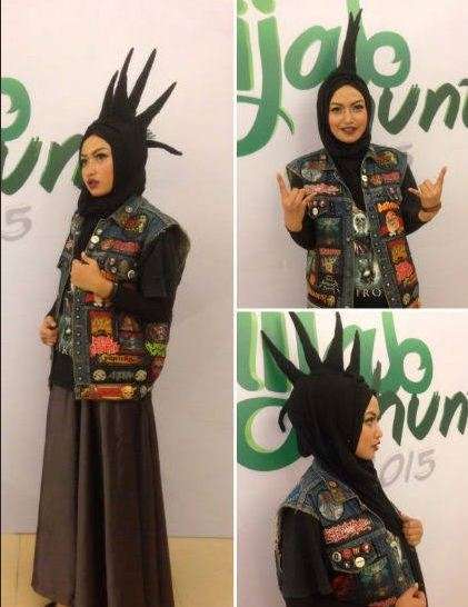 hijab nyeleneh