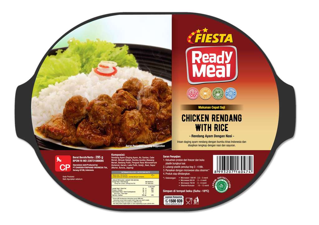 Chicken Rendang with Rice