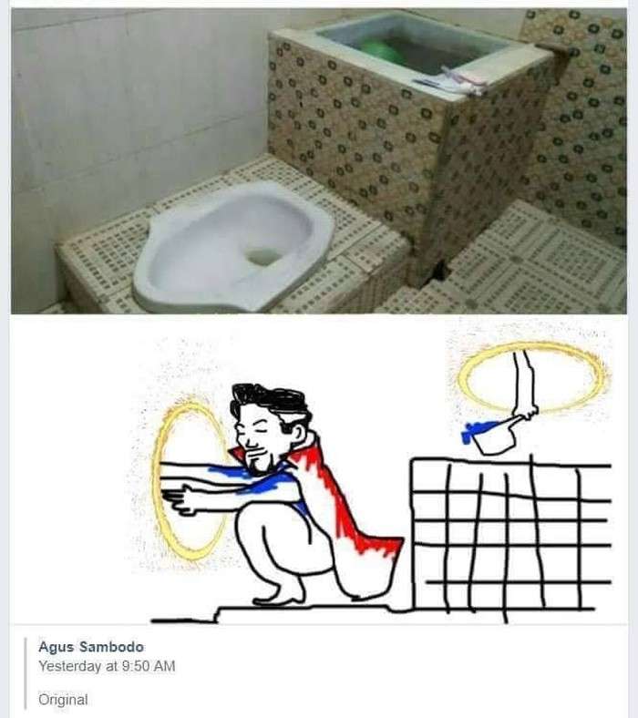 Toilet Unik