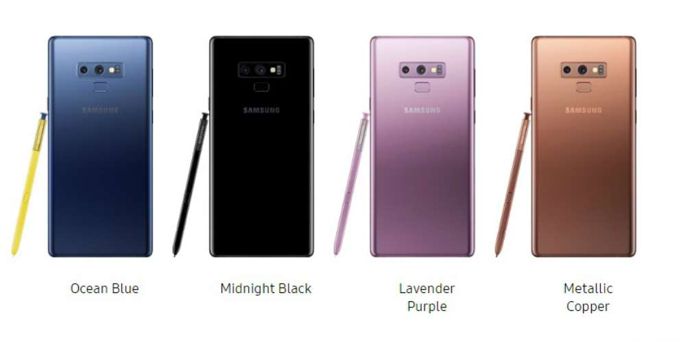 Samsung Note 9 Samsung Note 9