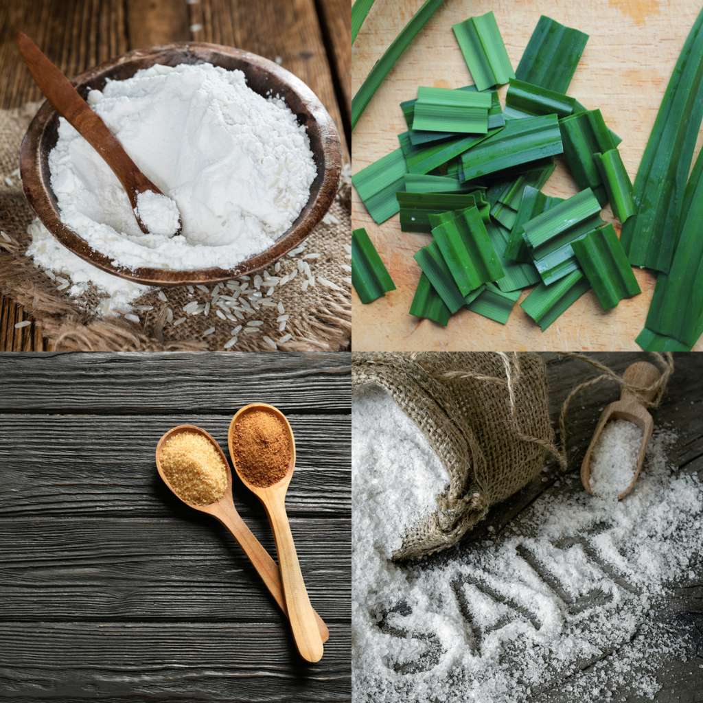 bahan-bahan bubur sumsum/shutterstock