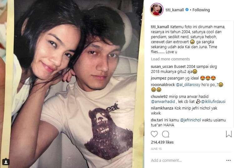 titi kamal dan suami