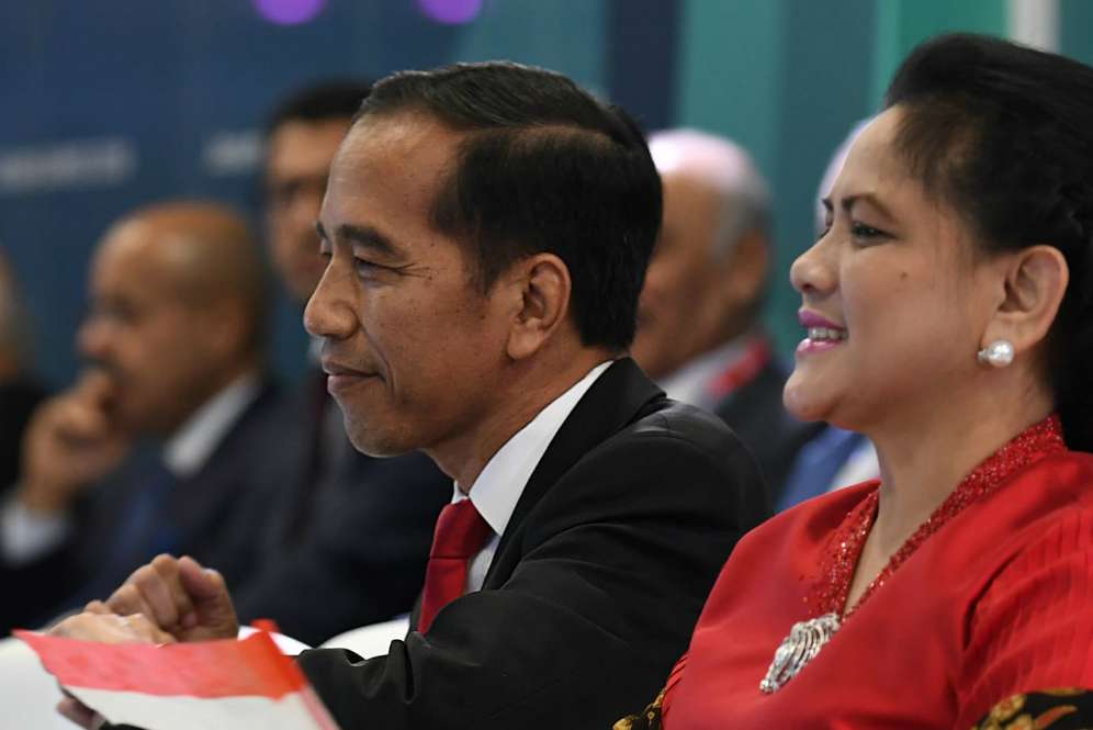 Presiden Jokowi menghadari pembukaan Asian Games 2018