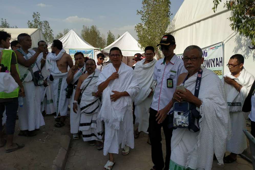 Menag meninjau fasilitas wukuf