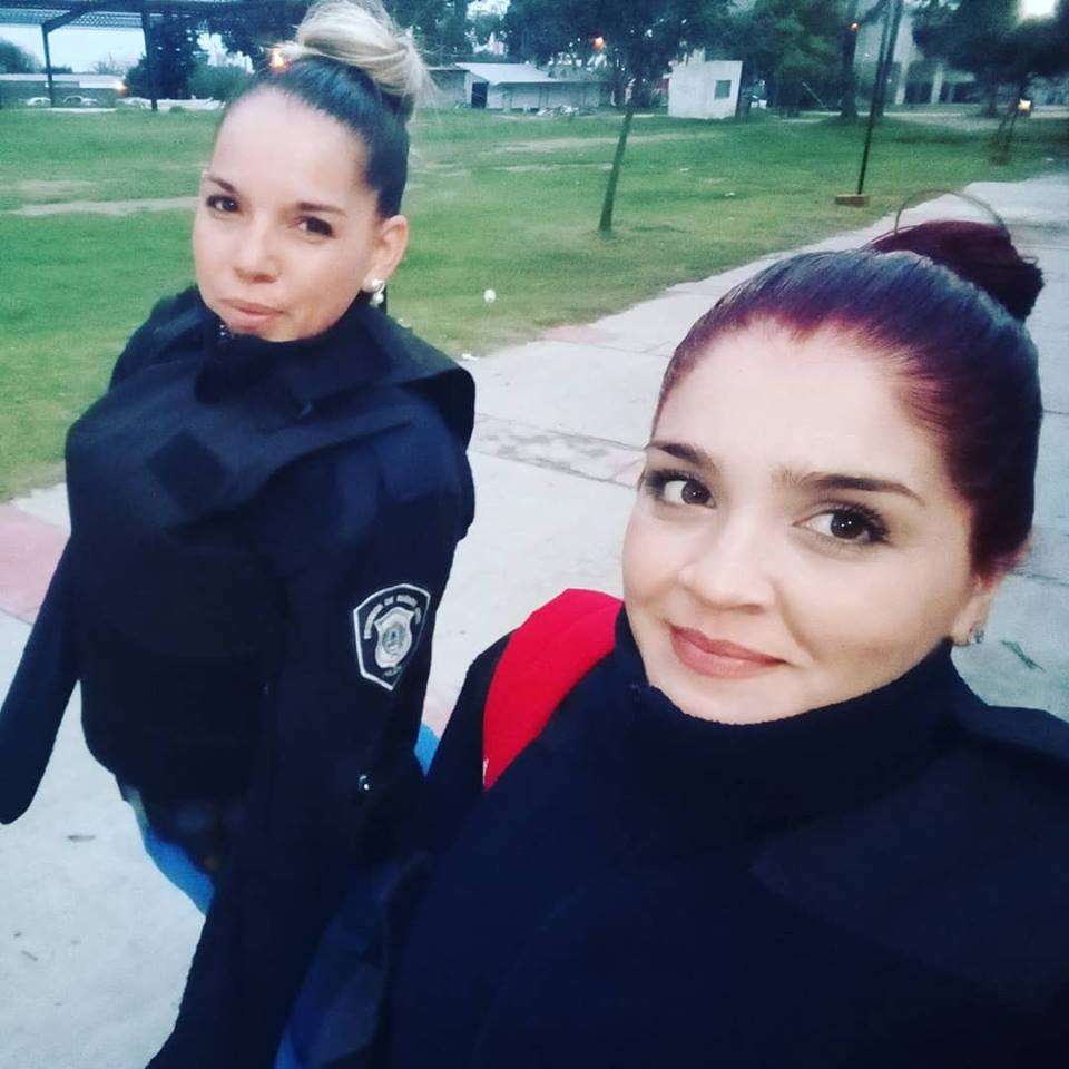 Celeste Ayala bersama rekannya