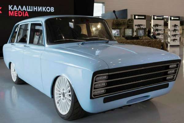 Mobil listrik Kalashnikov Mobil listrik Kalashnikov