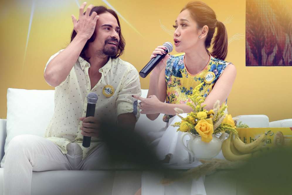 Bunga Citra Lestari dan Ashraf Sinclair