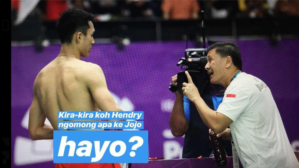 Hayo, ngomong apa hayo?