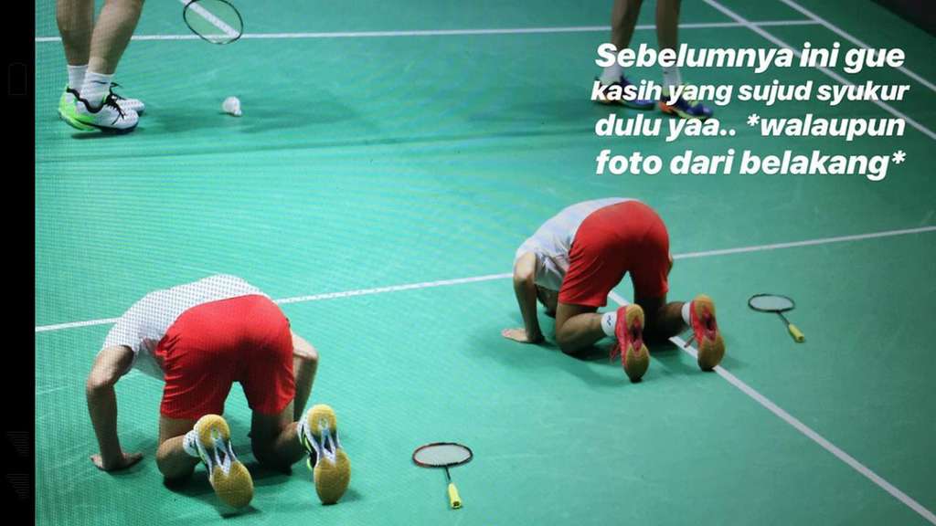 Pebulu Tangkis Fajar dan Rian