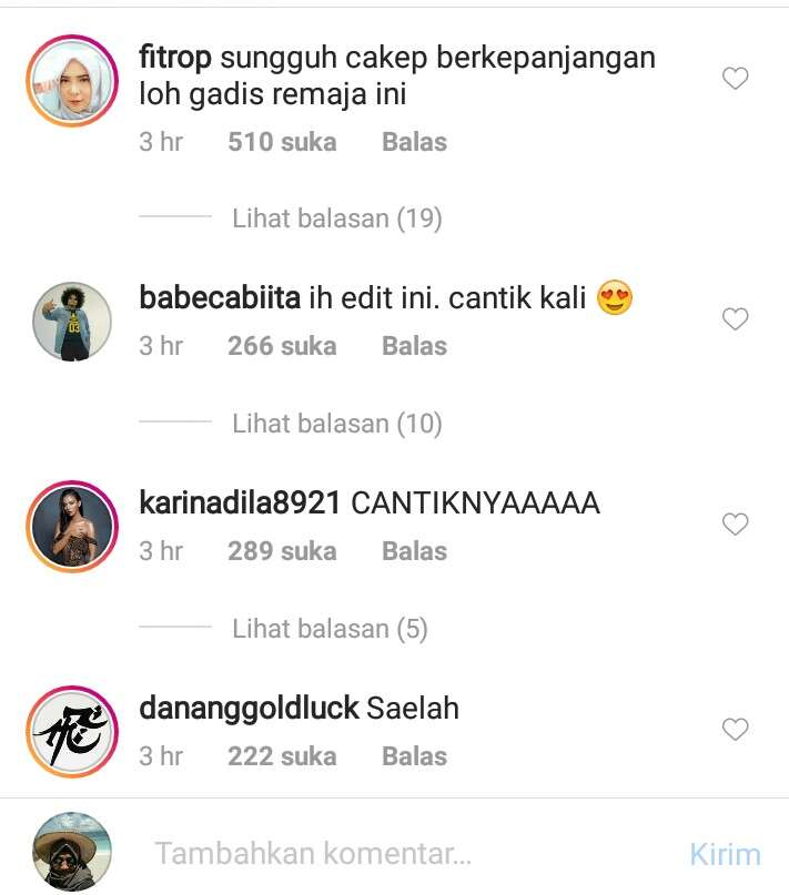 komentar para artis