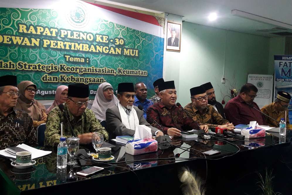 Para anggota Dewan Pertimbangan MUI
