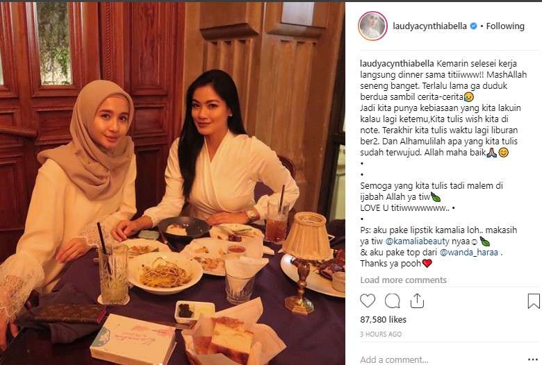 bella dan titi kamal