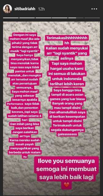curhatan panjang siti badriah
