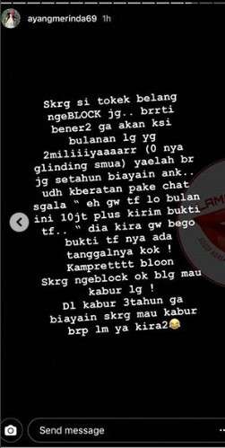 ayang mantan istri hafiz