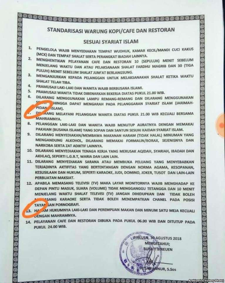 Aceh Larang Ngopi