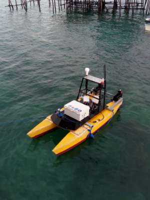 drone permukaan laut