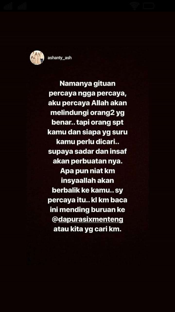 Ashanty geram ada yang menaruh dupa dan menyan di restorannya.