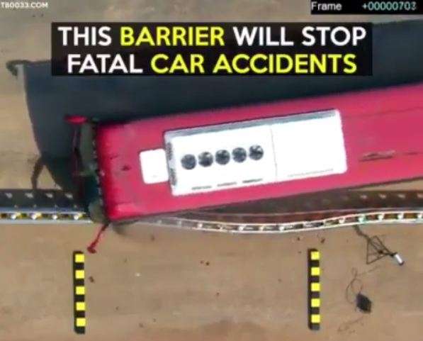 Teknologi ini bisa mengurangi risiko fatal ketika kendaraan menabrak pembatas jalan.