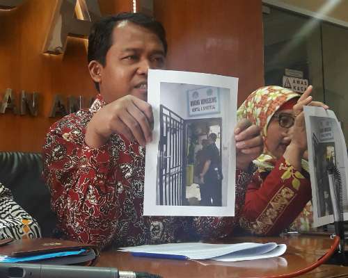 Ruangan sel tahanan di sekolah