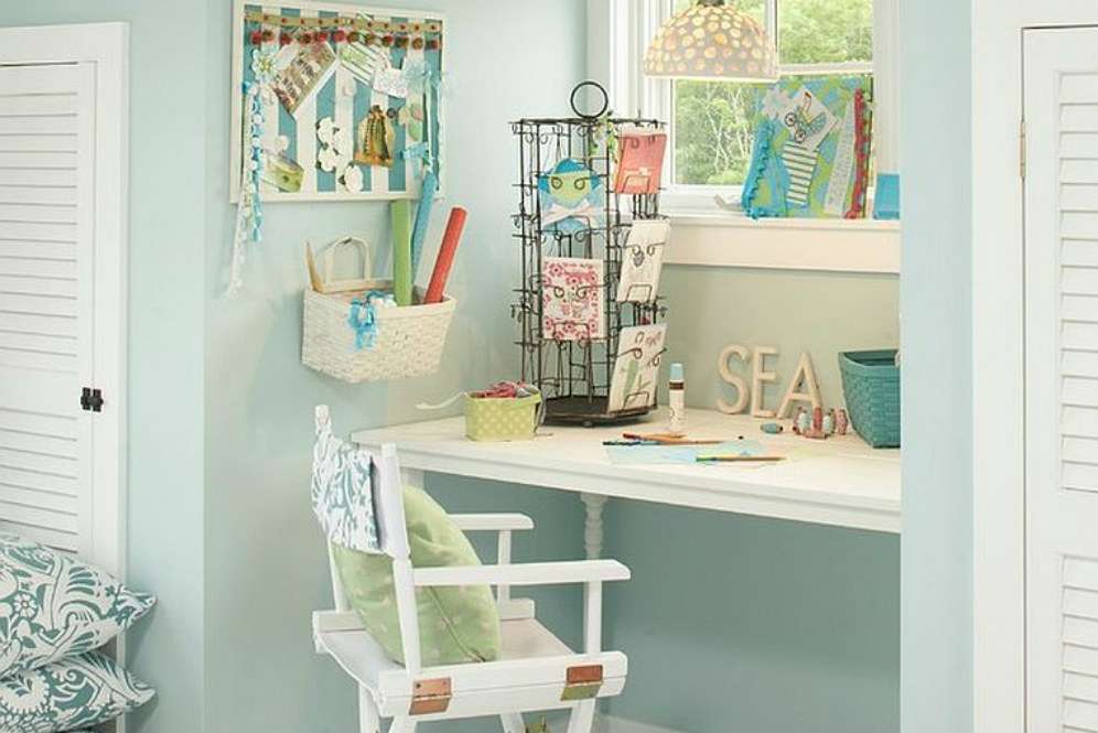 Home office pastel