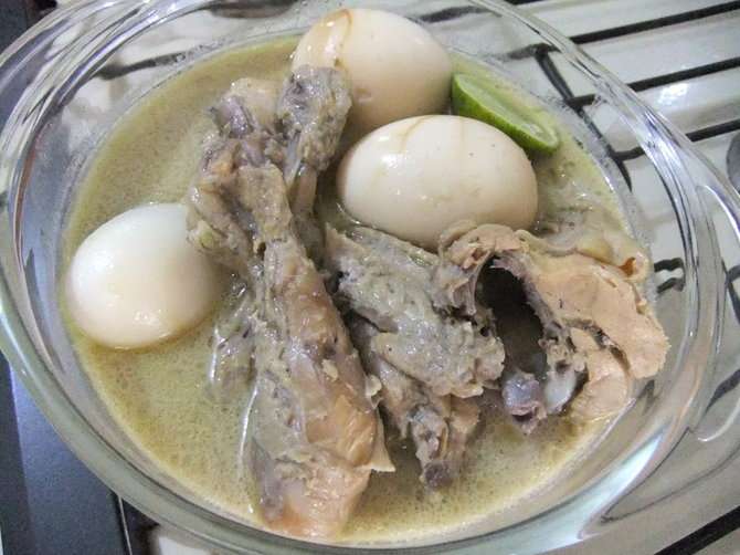 Resep Cara Membuat Opor Ayam Tanpa Santan