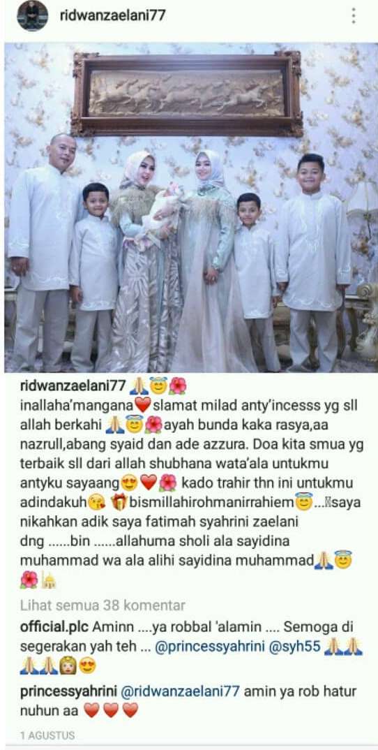 kakak syahrini