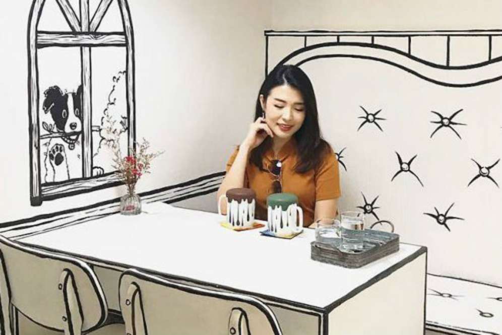 Kafe komik di Korea Selatan