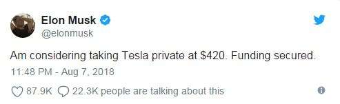 Ini cuitannya Elon Musk.