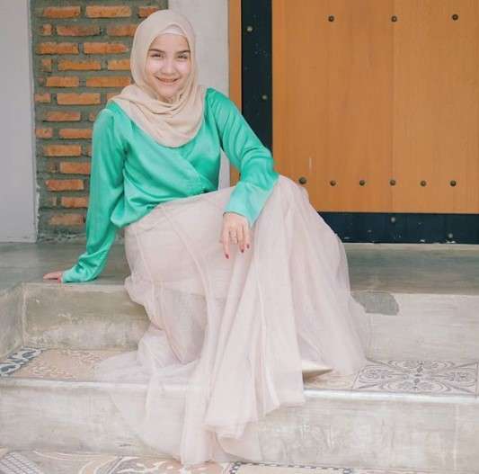 Tasya Nur Medina mengenakan Tutu Skirt