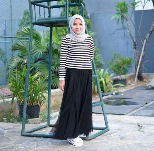 Tasya Nur Medina mengenakan Tutu Skirt