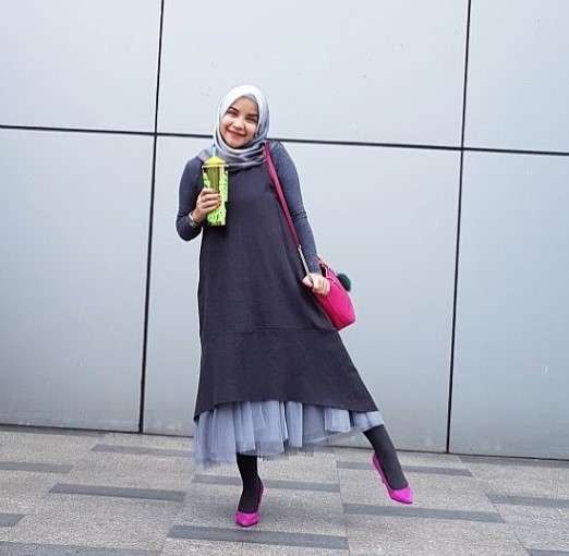 Tasya Nur Medina mengenakan Tutu Skirt