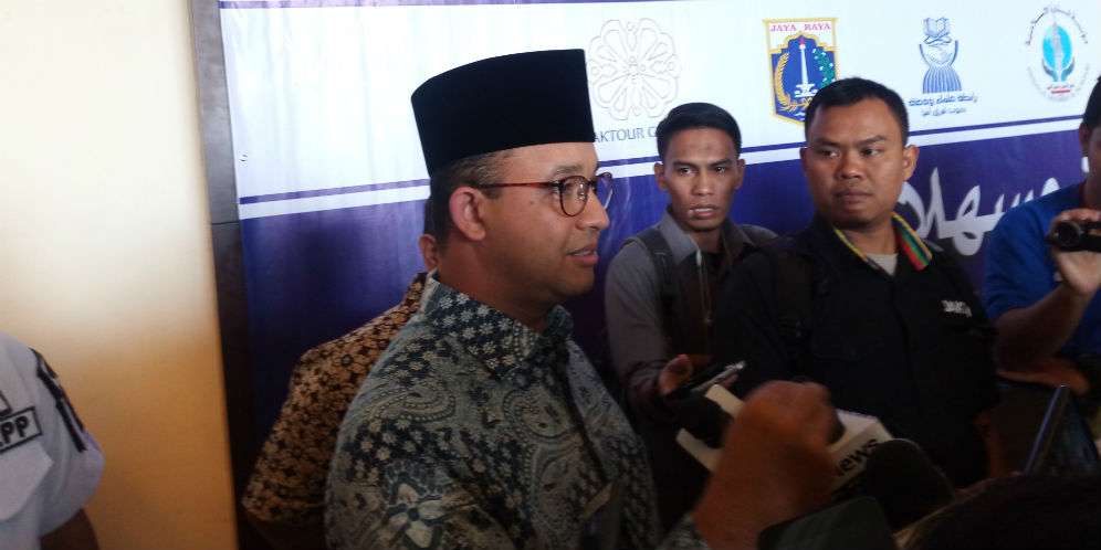 Gubernur DKI Jakarta Anies Baswedan