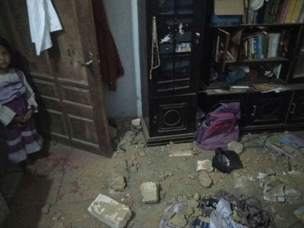 Gempa bumi ini terjadi pada Kamis dini hari.