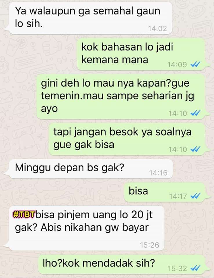 Percakapan Pinjam Uang Percakapan Pinjam Uang