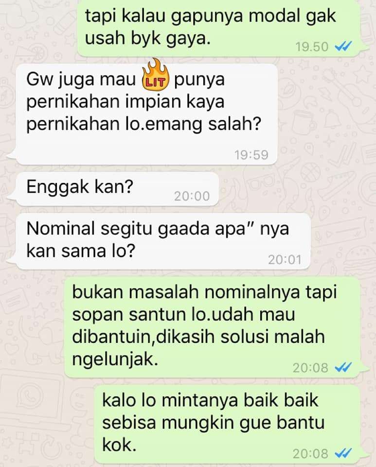 Percakapan Pinjam Uang Percakapan Pinjam Uang