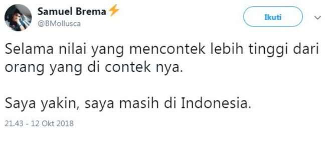 Masih di Indonesia Masih di Indonesia