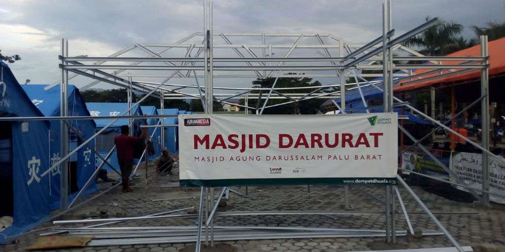 Pembangunan Masjid Darurat