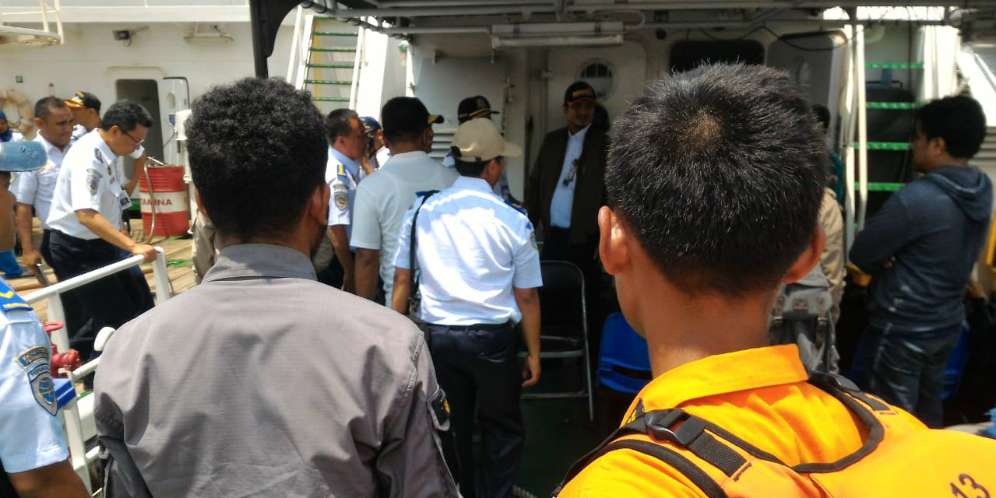 Proses Evakuasi Lion Air 996